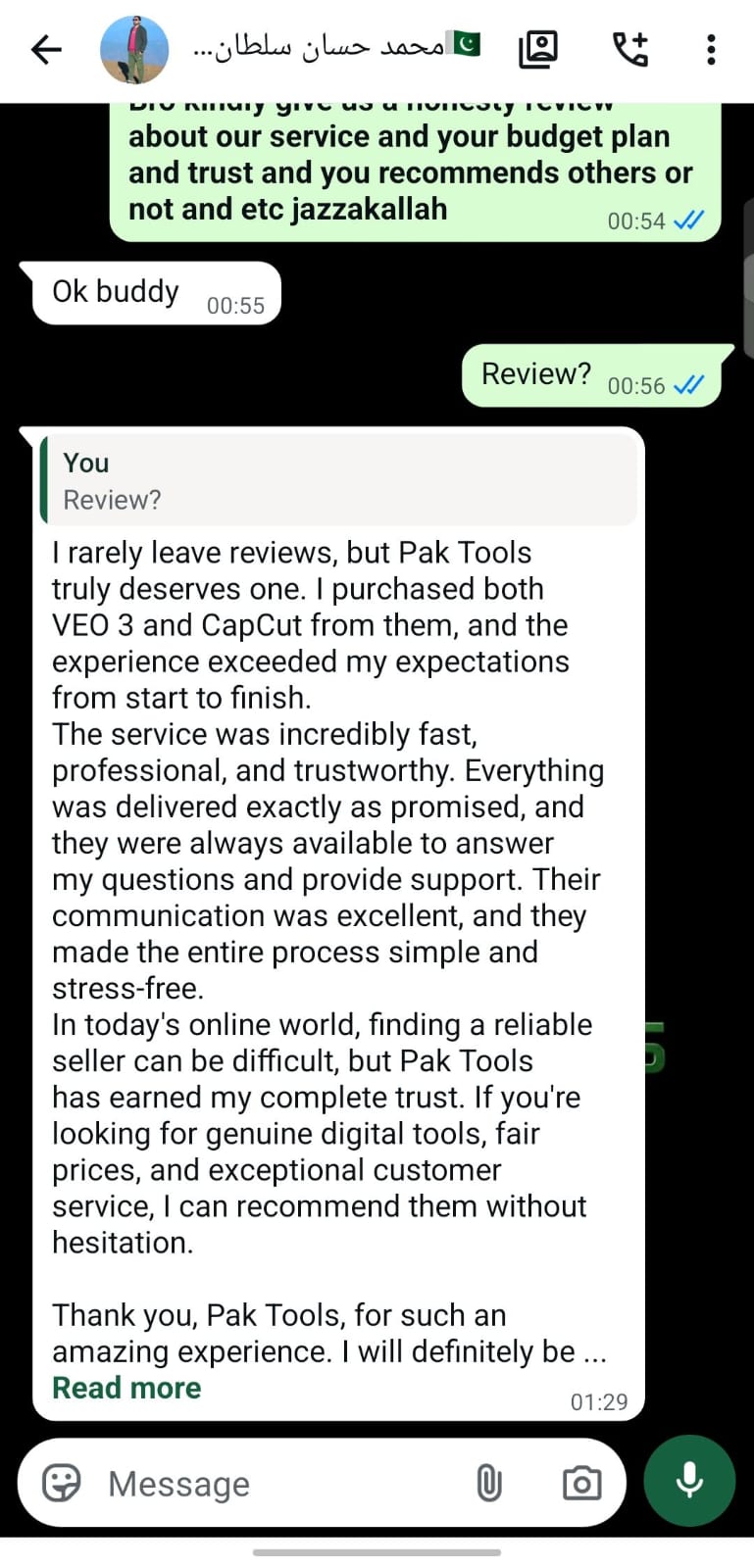 Verified customer 2